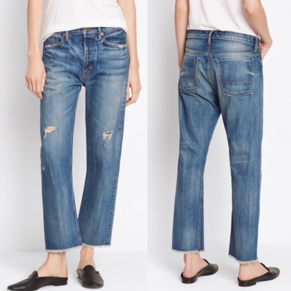 Vince Union Slouch Cropped Jeans Size 29